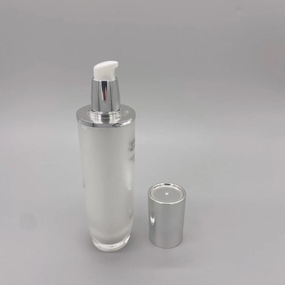 Skincare πλαστικό 30ml καλλυντικό λοσιόν λευκό μπουκαλιών τονωτικού αντλιών καλλυντικό