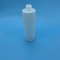 Διαφανής απολυμαντική αντίσταση διάβρωσης μπουκαλιών PE οινοπνεύματος άσπρη πλαστική