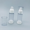 Άσπρο διαφανές ακρυλικό χωρίς αέρα μπουκάλι 15 30 50ML