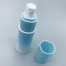 Μπλε καλλυντική συσκευασία μπουκαλιών αντλιών λοσιόν PP χωρίς αέρα για την ουσία λοσιόν