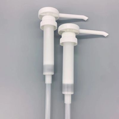 ποιότητας  Round Head Plastic Syrup Pump 10ml Honey Dispenser Pump εργοστάσιο