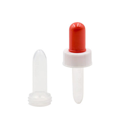 ποιότητας  0.25ml Red Head Plastic Bottle Dropper Pipette Packaging εργοστάσιο